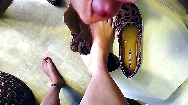 Bowl hand job, mistress cbt mom, femdom nylon torture, toilet torture, mature pantyhose footjob
