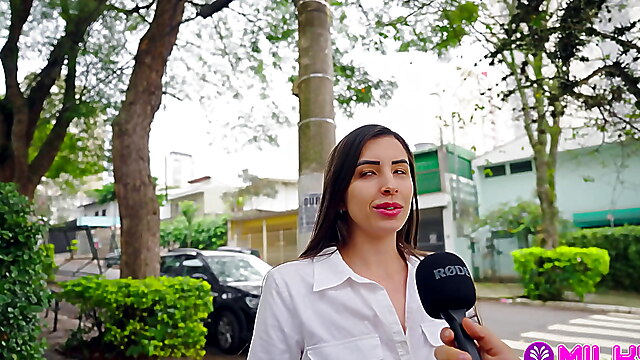 Pilladas anal, brazilian street, bizarre street porno, brazilian on the street, dildo ass public