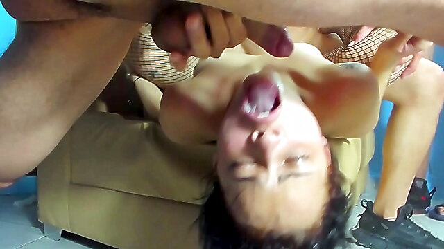 Wild gang banged, face slapping spanking, teen whipping men, gangbang submissive, gays male spit face