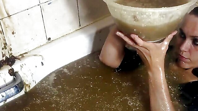 British girl dress, shower catfight, can t top looking, kitchen fresh, oh surprise