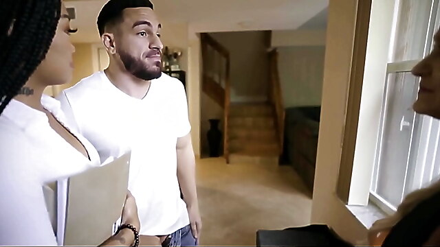 Black teen and dad taboo, green black, freeuse taboo, stepdaughters sleepover, this is for your dad