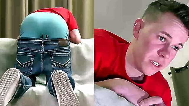 Discipline spanking, blond riding, lads briefs, boxer brief, american blonde